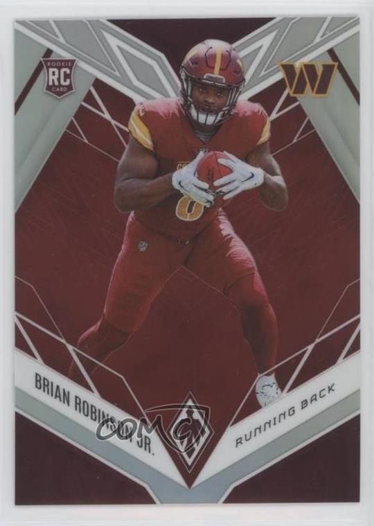 2022 Panini Phoenix Rookies Red 176/250 Brian Robinson Jr #127 Rookie RC 0vk6