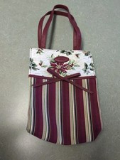 Longaberger Holiday Christmas Tote Gift Bag Pre-Owned