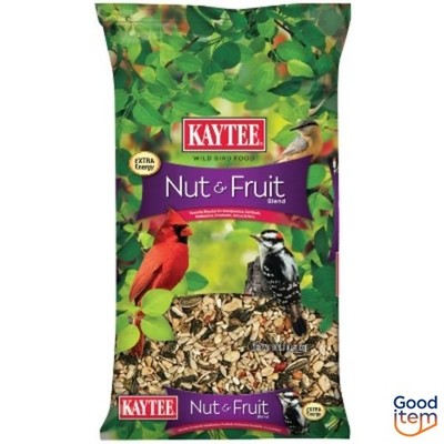 Kaytee Nut & Fruit Blend Dry Bird Food - 10lbs