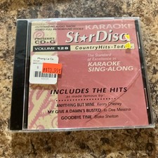 StarDisc Karaoke Country Hits Today Vol 128 CD G 2005 Proseries USA