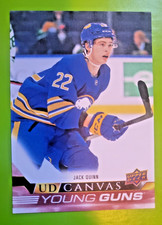 2022-23 Upper Deck #C99 Jack Quinn Young Guns Canvas RC Rookie Buffalo Sabres