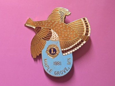 Pin Anstecker - Lions International Convention 1981 Maple Grove, Minnesota