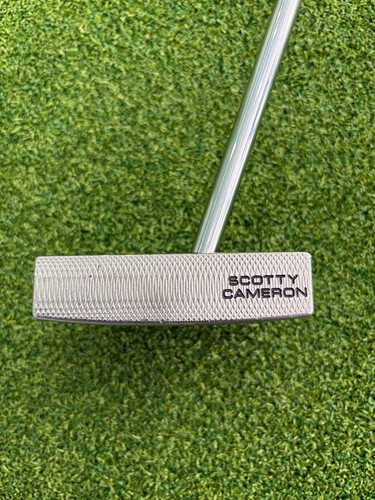 Scotty Cameron GoLo S5 Mallet Putter 33" Red Center Shaft Deep Milled