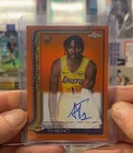 2025-26 Topps Chrome Adou Thiero RC Autograph Auto Orange /25 #TCAR-AT
