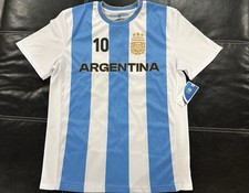 Argentina football Lionel Messi Official Product NWT AFA Medium size jersey