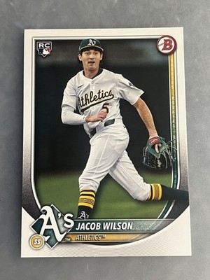 2025 Bowman #9 Jacob Wilson Rookie