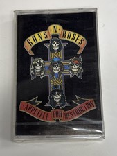 GUNS N' ROSES - APPETITE FOR DESTRUCTION 1994 SEALED CASSETTE MADE IN TURKEY