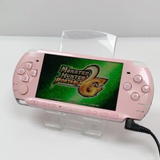 Sony PSP 3000 Blossom Pink PSP-3000ZP Handheld Console Tested Working Excellent