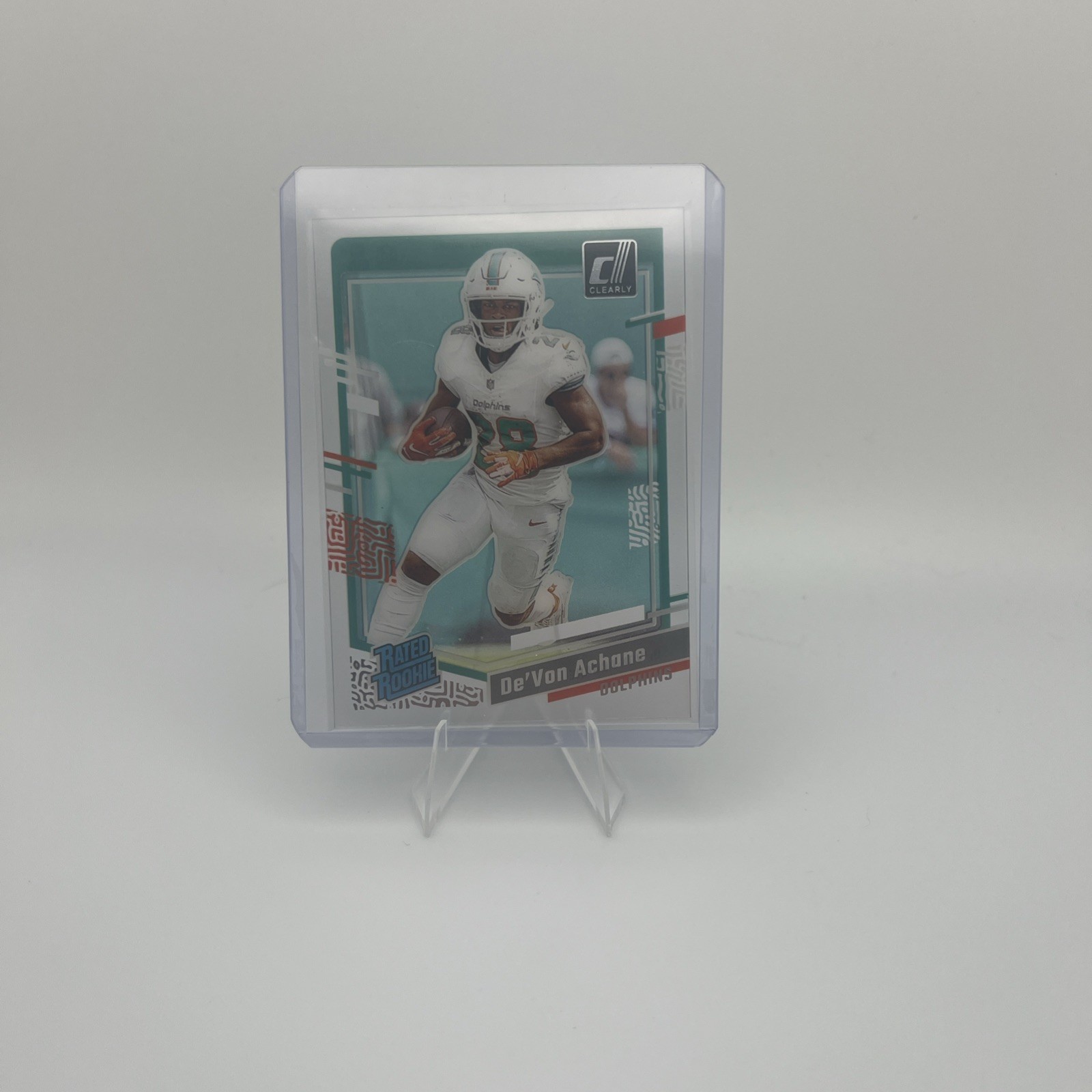 2023 Clearly Donruss #59 De'Von Achane