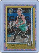 2025 Panini Donruss Lava Courtney Vandersloot WNBA #34 Chicago Sky