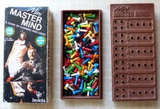 ORIGINAL MINI MASTER MIND BOARD GAME - INVICTA 1972 - NO INSTRUCTIONS