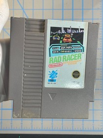 Videogioco Nintendo NES Rad Racer con cover Nintendo Entertainment System