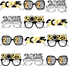 KatchOn, 2025 Glasses New Years Eve - Pack of 12 | 2025,... 