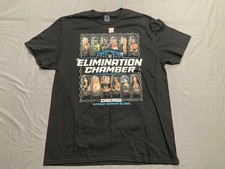 2026 WWE Elimination Chamber I Was There Roster T-Shirt CM PUNK Chicago Sz XL