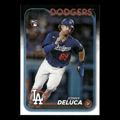 Jonny Deluca Rookie #233 2024 Topps Los Angeles Dodgers Baseball Card MLB