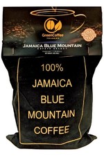 100 Jamaica Blue Mountain Roasted Coffee City Roast 1LB Bag