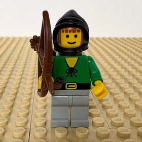 LEGO Castle Dark Forest: Forestman 3, QUIVER, BOW, cas008, 6079, FORTRESS, 1996