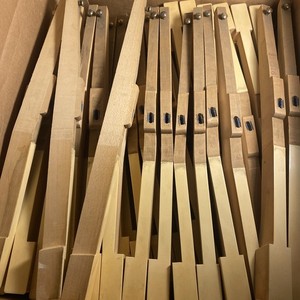 Vintage Salvaged Upright White Piano Keys Musical Instrument - for art/repurpose