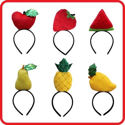 BIG PINEAPPLE STRAWBERRY APPLE MANGO PEAR WATERMELON HEADBAND-HEADDRESS-FRUIT