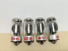 KT88 Genalex Gold Lion Vacuum Tube Quad Matched Set Used Vintage 1960s