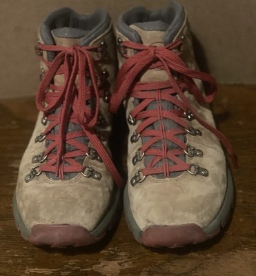 Danner 62245 Sz 8.5M/EU 39.5M Women Mountain 600 Brown/Red Leather Hiking Boots