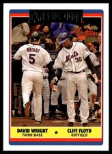 2006 Topps Updates & Highlights David Wright/Cliff Floyd New York Mets #UH327