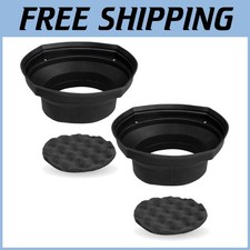 Universal 6x9" Silicone Speaker Baffles Pair