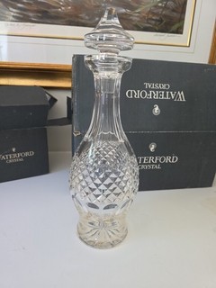 Waterford Crystal Decanter Colleen Cut Design 13.75" Tall