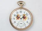 Waltham Antique Pocket Watch 12S 7J Grade 210 w/Fancy Dial! circa 1914