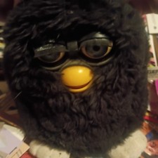Tiger Electronics Furby Electronic Interactive Plush Toy Black 1998 MPN 70-800