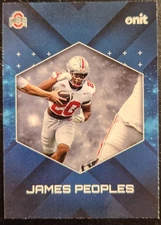 2025 OnIT Athlete, James Peoples, Gravity edition SP B-31 Ohio State Buckeyes