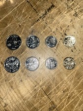 Plastic Play Money Coins 1/2lb Mixture Of Coins