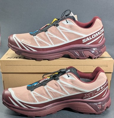 L47863700 SALOMON XT-6 GORE-TEX MAHOGANY ROSE TAWNY PORT BLACK