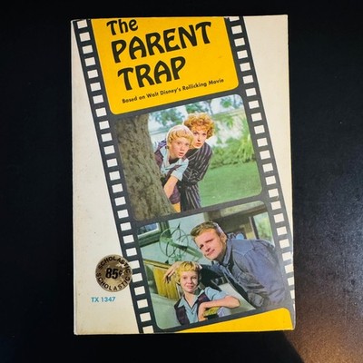 Vintage Disney The Parent Trap Paperback Book 1st Printing 1968