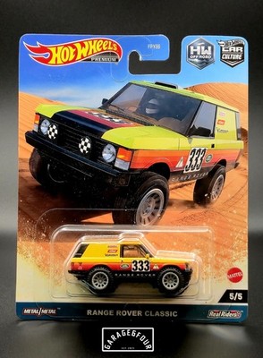 HOT WHEELS PREMIUM CAR CULTURE OFF ROAD RANGE ROVER CLASSIC 5/5