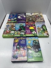 Lot Of 10 VeggieTales VHS Kids Movies