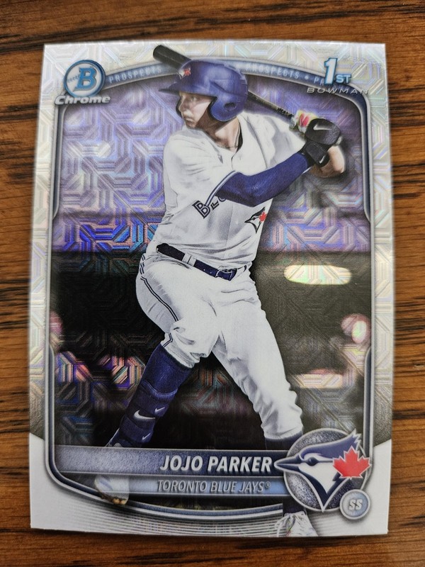 2025 Bowman Draft - Jojo Parker #BDC-8 1st Chrome Mojo Refractor