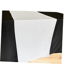 Table Runner, White 100 Polyester Sublimation Blanks, Screen Print Blank,