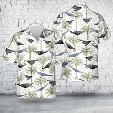 US Air Force Northrop Grumman B 2 Spirit Hawaiian Shirt