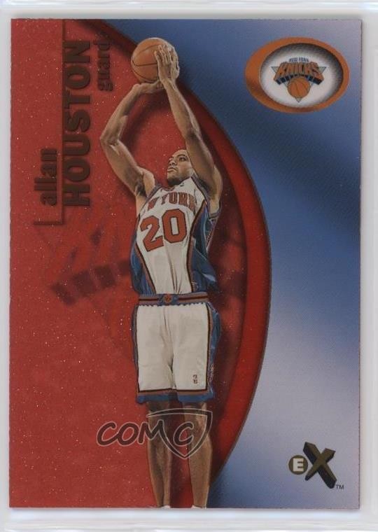 2000-01 EX Essential Credentials Now 125/201 Allan Houston #58 09is