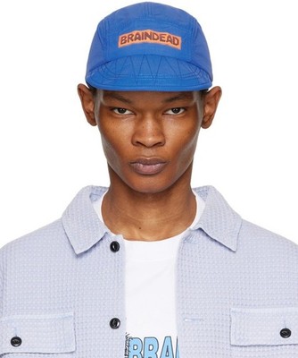 Brain Dead Kickers Nylon Duckbill Hat Blue - NEW