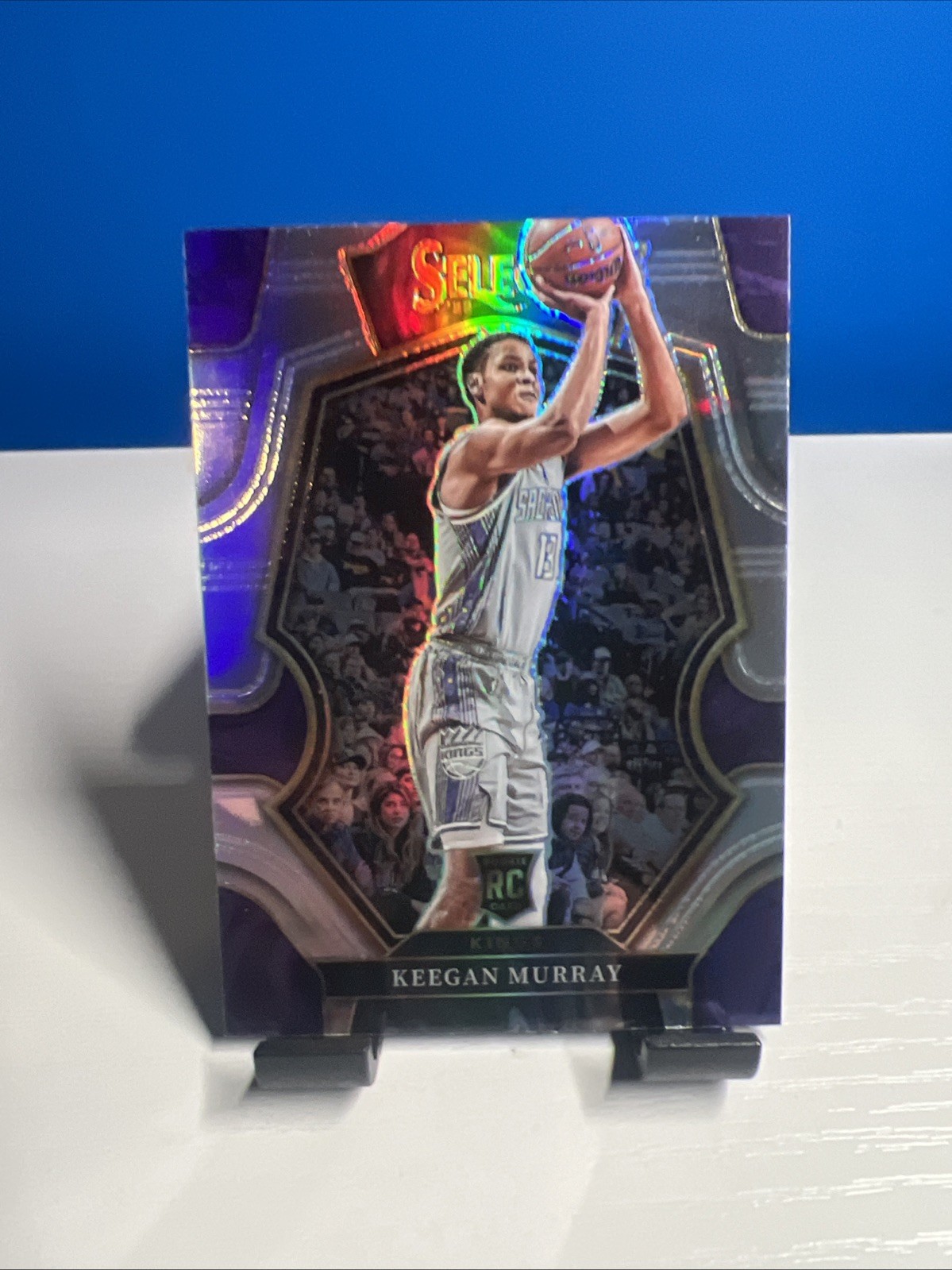 2022-23 Panini Select Premier Level Silver Prizm Keegan Murray #197 Rookie RC