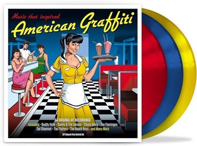 American Graffiti / - American Graffiti / Various - Red, Blue & Yellow Vinyl [Ne