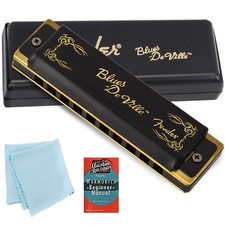 Fender Blues DeVille Harmonica - Key of B Flat w/ Austin Bazaar Instructional Ma