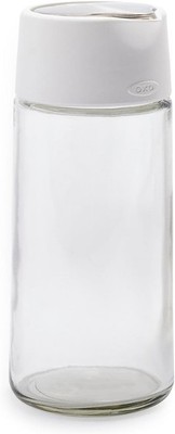 OXO Good Grips Glass Creamer Container White Pour Lid Dishwasher Safe New