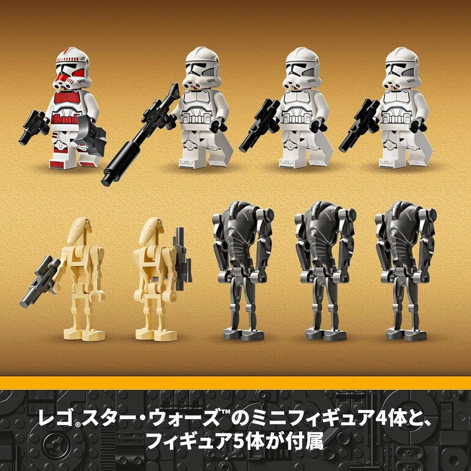 LEGO Star Wars Clown Trooper y Battle Droid Battle Pack Juguete Regalo Cumpleaños B Foto 4 de 4