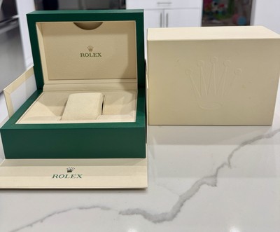 Authentic ROLEX GMT MASTER II Watch Box FULL SET Booklet 126710