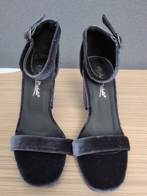 Anne Michelle Keilabsatz UK 3 Metallic Grau