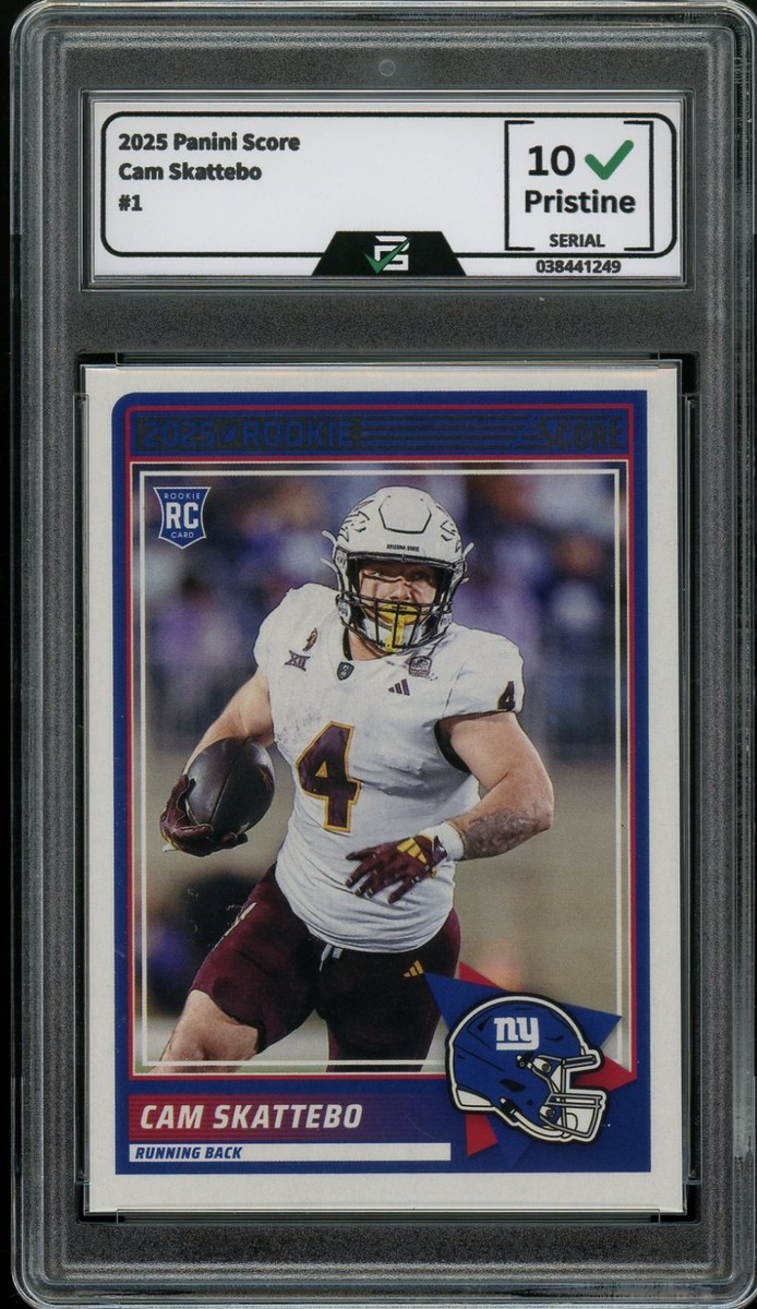 CAM SKATTEBO ROOKIE CARD CAM SKATTEBO RC 2025 Panini Donruss ?RATED ROOKIE #302 New  main image 2