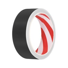 1.2"x33' Tile Adhesive Tape, Metallic, Black